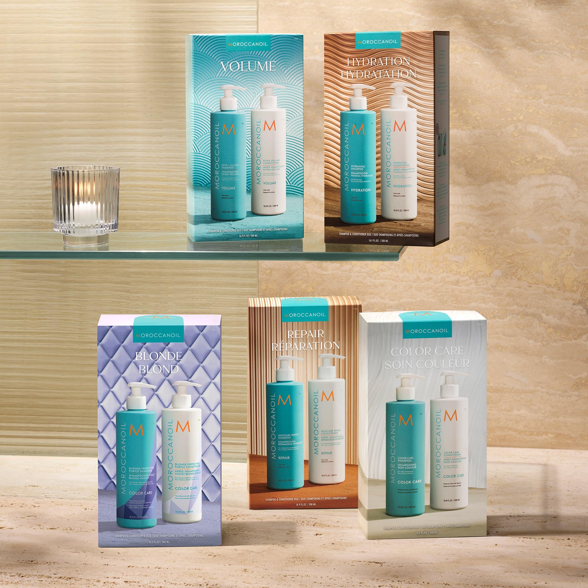 Moroccanoil Shampoo & Conditioner Half-Liter Set