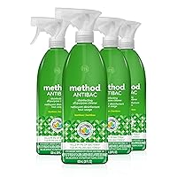 Antibacterial All-Purpose Cleaner Spray, Bamboo, Kills 99.9% of Household Germs, 28 Fl Oz (Pack of 4)