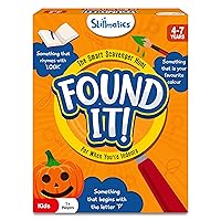 Card Game - Found It Indoor, Scavenger Hunt for Ages 4, 5, 6, 7, Educational, Gifts for Kids, Boys, Girls and Families