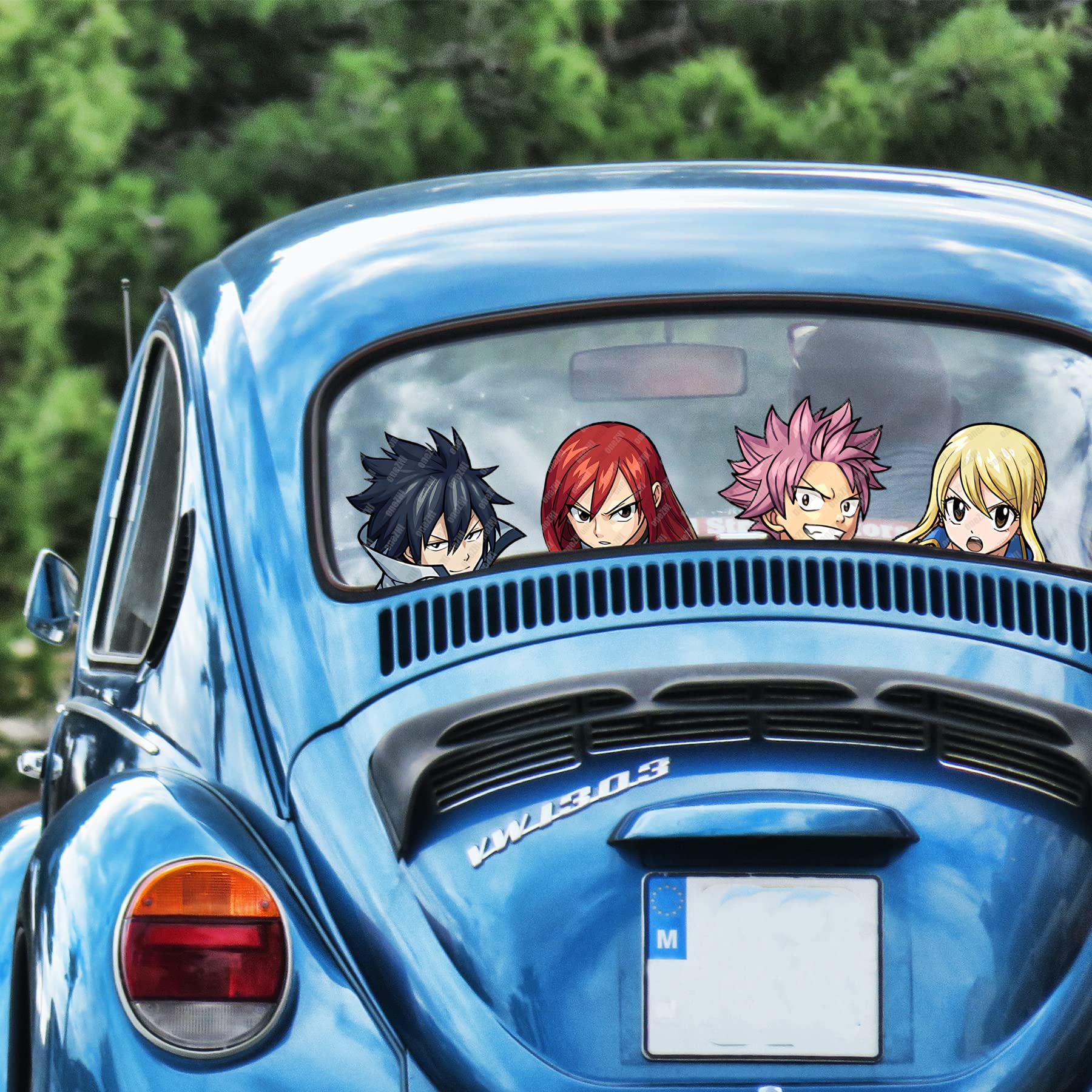 Amazon.com: Car Side Full Color Graphics Vinyl Sticker Manga Anime Sexy  Girl Body Decal : Automotive