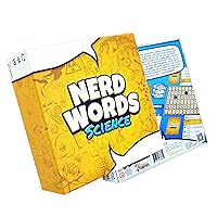 Genius Games Nerd Words: Science! | Group Games for Adults | Party Games for Families, Kids, Teens, Classrooms