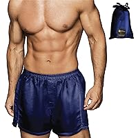 Tara Sartoria Luxury Artisan Silk Boxer Shorts for Men, Pure Natural Mulberry Silk, Men's Silk Boxer Shorts