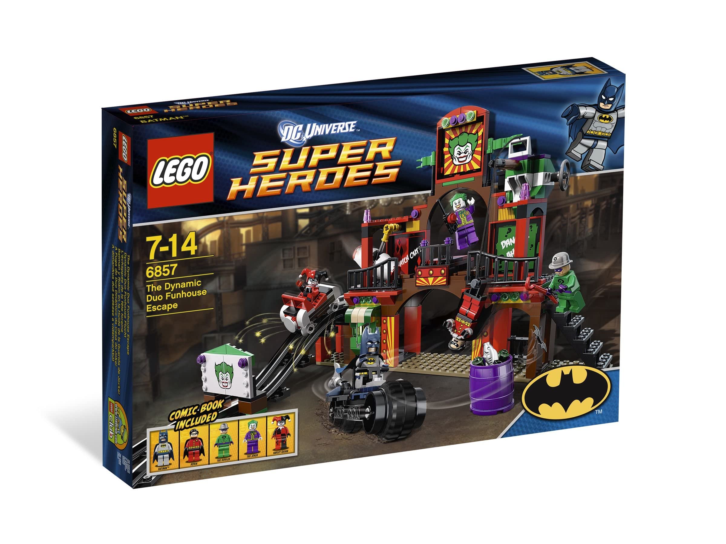 Lego 6857 Exclusive set The Dynamic Duo Funhouse Escape (6857)