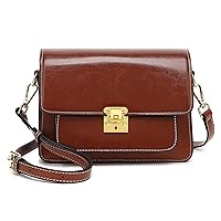 LL LOPPOP Women's Small Classy Crossbody Purse Top Handle Handbags Leather Satchel Bags for Women