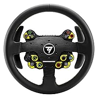 Thrustmaster EVO Racing 32R Leather Leather-Wrapped Wheel Rim Add On and Detachable Hub, Servo Base sold Separately (Compatible with Xbox, Playstation and PC)