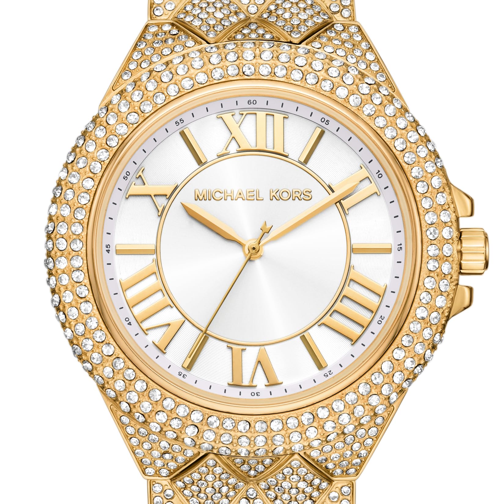 Michael Kors Camille Three-Hand Gold-Tone Stainless Steel Women's Watch (Model: MK4800)