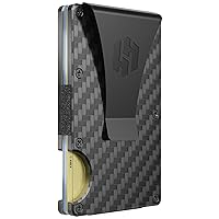 The Ridge Wallet For Men, Slim Wallet For Men - Thin as a Rail, Minimalist  Aesthetics, Holds up to 12 Cards, RFID Safe, Blocks Chip Readers, Aluminum