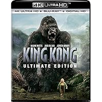 King Kong [4K Ultra HD + Blu-ray + Digital HD] King Kong [4K Ultra HD + Blu-ray + Digital HD] 4K Blu-ray DVD