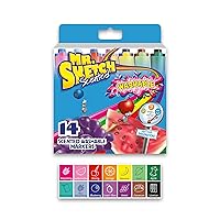 Mr. Sketch® Scented Markers, Chisel Point, Assorted, Pack Of 14