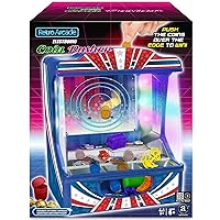 Retro Arcade Electronic: Coin Pusher - Tabletop Game, Push The Coins Over The Edge to Win, 1 Player, Ages 6+