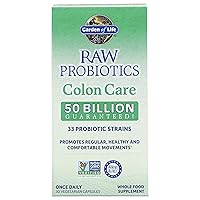 GARDEN OF LIFE Raw Colon Care Probiotics, 30 CT