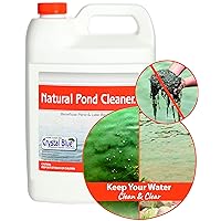 Crystal Blue Natural Pond Cleaner - Muck and Sludge Remover, Safe for Koi - 1 Gallon