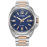 Citizen Eco-Drive AW1726-55L Luxury Two Tone Watch 42mm