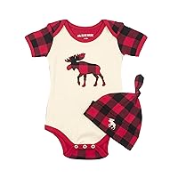 Hatley baby-boys Bodysuit & CapBodysuit