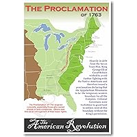 American Revolution: The Proclamation of 1763 - Classroom Poster