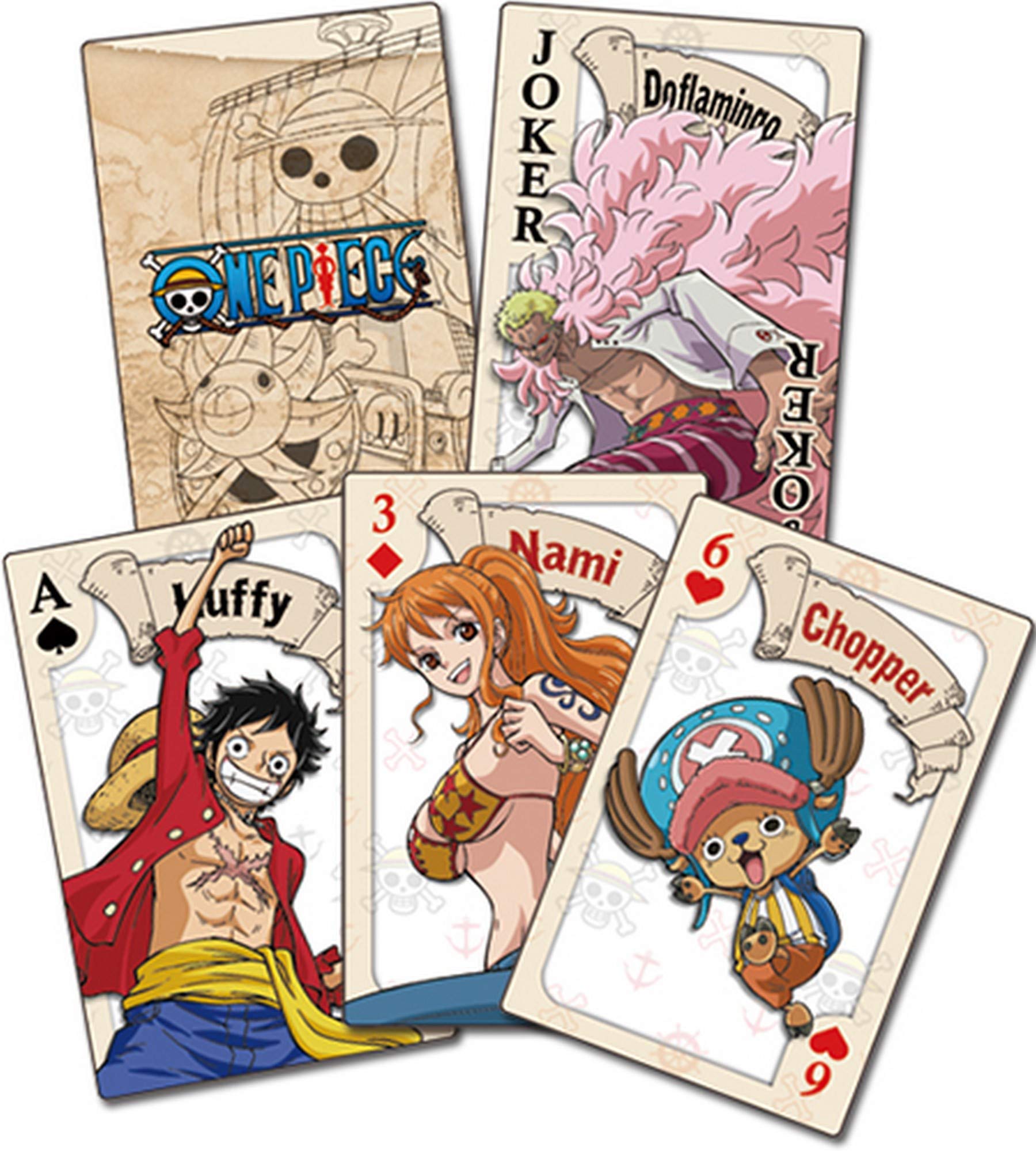 GE One Piece Punk Hazard Group Playing Cards