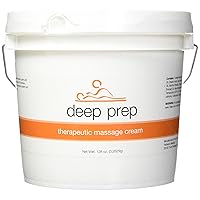 Rolyan Deep Prep Therapeutic Massage Cream, Gallon