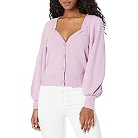 French Connection Womens Square Neck Knit Cardigan Sweater