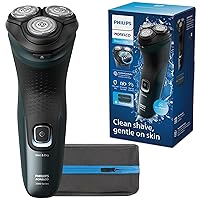 Philips Norelco Shaver 2600, Corded and Rechargeable Cordless Electric Shaver with Pop-Up Trimmer, X3052/91