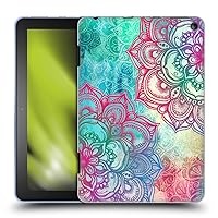 Head Case Designs Officially Licensed Micklyn Le Feuvre Round and Round The Rainbow Mandala 3 Soft Gel Case Compatible with Fire HD 8/Fire HD 8 Plus 2020