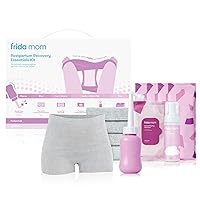 Frida Mom Mothers Day Gifts, Postpartum Recovery Essentials Kit, Disposable Underwear, Instant Ice Maxi Pads, Perineal Healing Foam, Perineal Healing Pad Liners and Upside Down Peri Bottle (11pc Set)