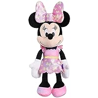 Disney Junior Minnie Mouse Fashion Bow 14-inch Plush Stuffed Animal with Lights and Sounds, Kids Toys for Ages 3 Up by Just Play
