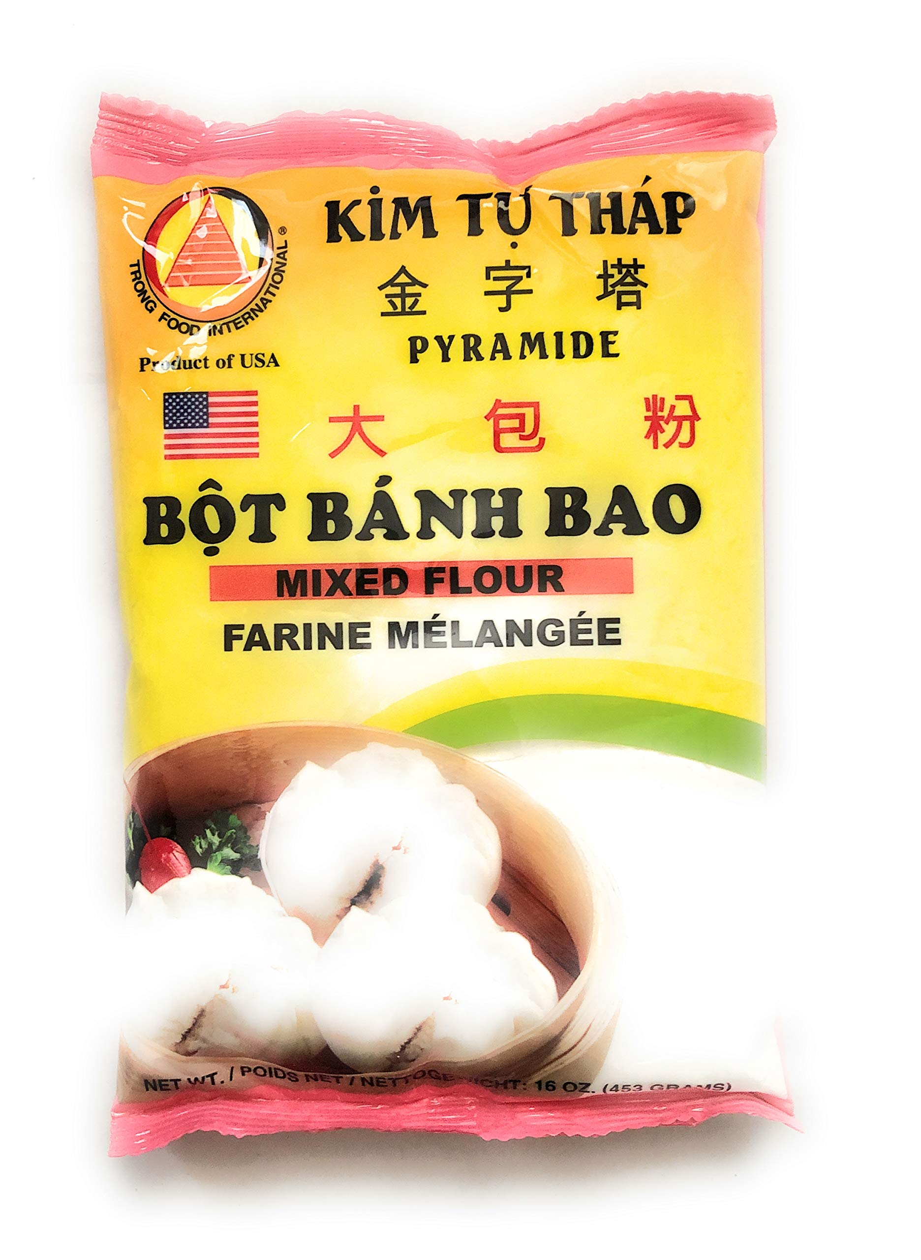 Bot Banh Bao (Mixed Flour) - 16oz (Pack of 3)