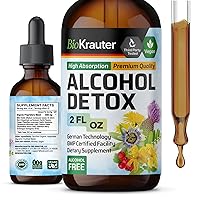 Alcohol Detox Tincture - Liver Cleanse, Detox & Repair Formula - Organic Milk Thistle & Dandelion - Liver Support Liquid Extract - Alcohol and Sugar Free - Vegan Liver Detox Drops 2 Fl.Oz.