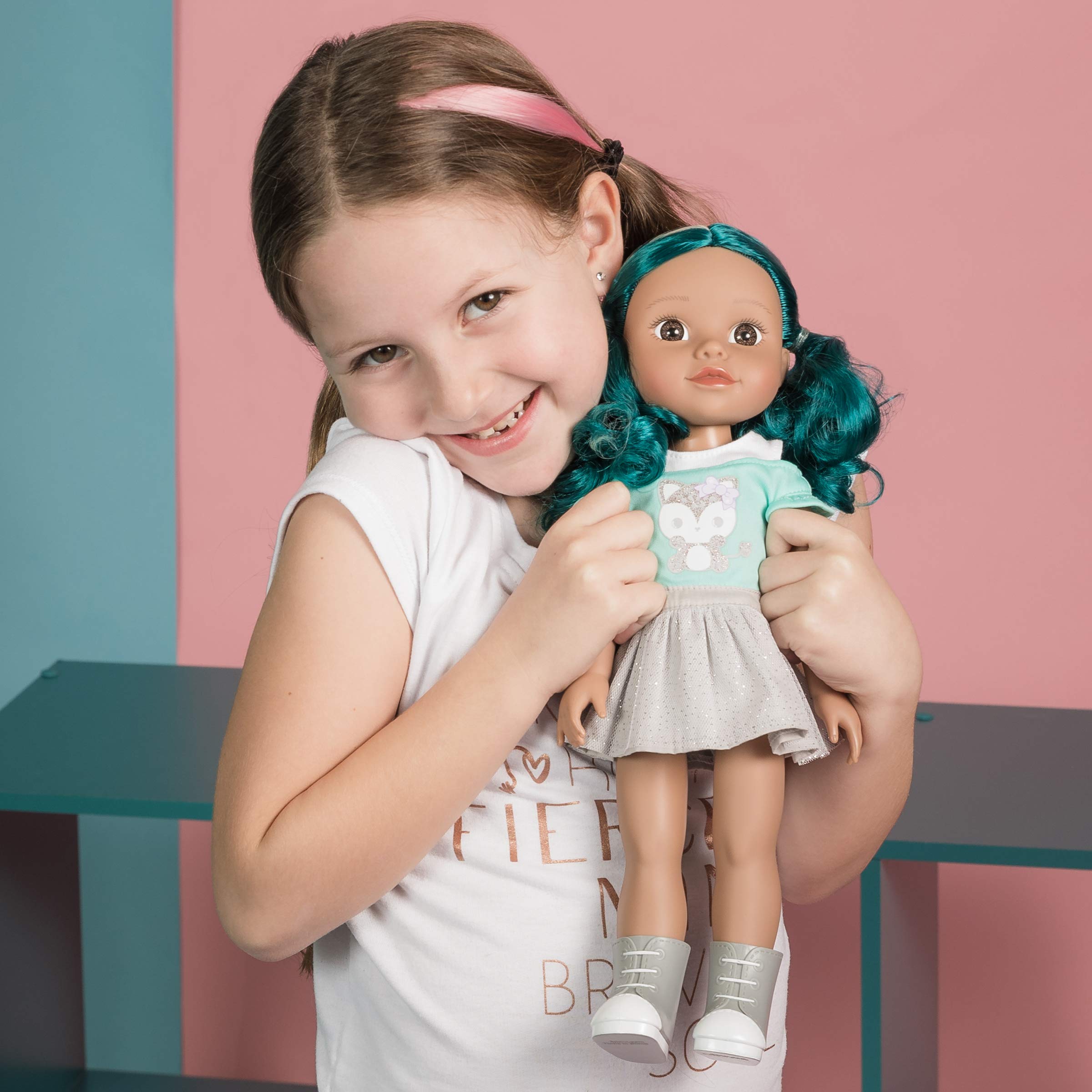 Adora 14 inch Doll Be Bright Doll Alma - Wolf, Hair Color Changes in The Sun, for Kids Age 3+
