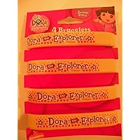 Dora Id Bracelets Party Favors, 4 Count