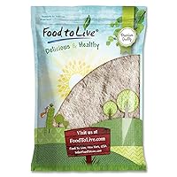 Food to Live Barley Flour, 12 Pounds – Fine Powder, Kosher, Vegan, Bulk. Rich in Fiber. Wheat Flour Alternative. Great for Baking. Product of the USA.