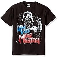 Star Wars Boys' Big Vader Now I Am The Master Graphic Tee