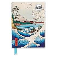 Utagawa Hiroshige: Sea at Satta (Foiled Blank Journal) (Flame Tree Blank Notebooks)