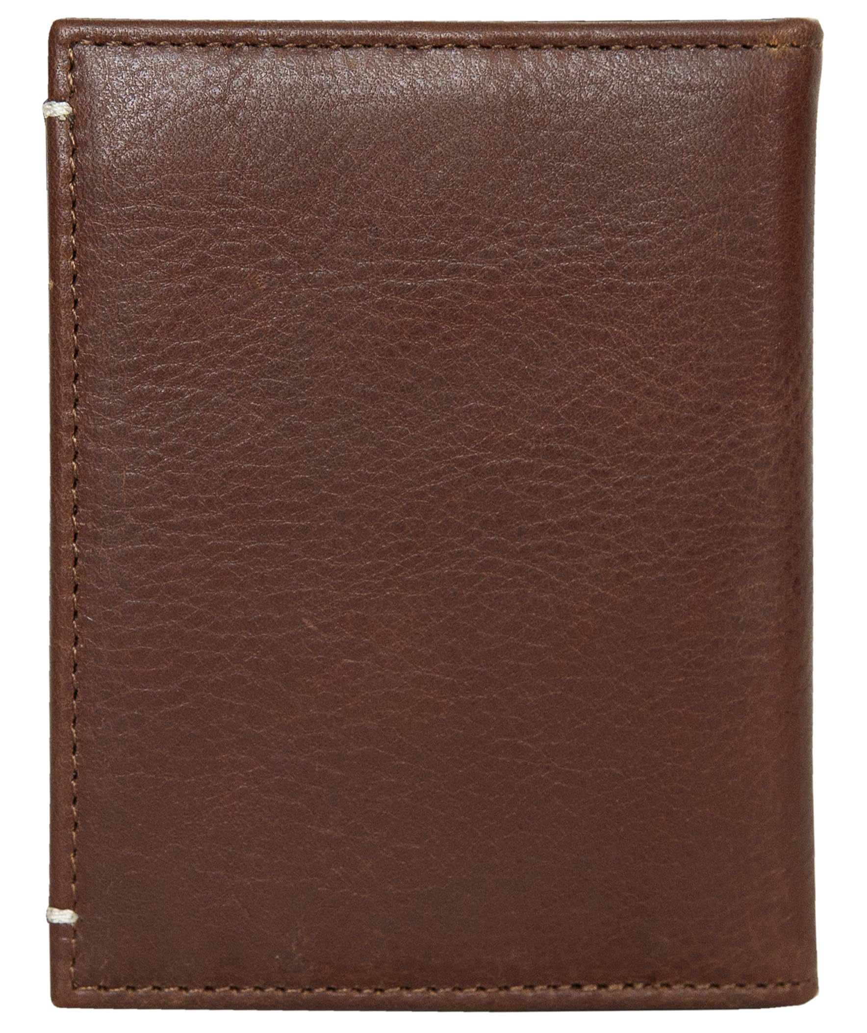Lucky Brand Men's Smooth Leather L-fold Wallet with RFID Blocking Lining, 9 Card Slots