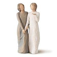 Willow Tree My Sister, My Friend, Walk with me. and Along The Way, We'll Share Everything, A Gift to Celebrate Supportive Friendships Among Women, Sisters, Co-Workers, Sculpted Hand-Painted Figure