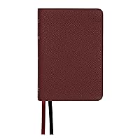 Legacy Standard Bible, Compact Edition: Paste-Down Burgundy Cowhide (LSB) Legacy Standard Bible, Compact Edition: Paste-Down Burgundy Cowhide (LSB) Leather Bound