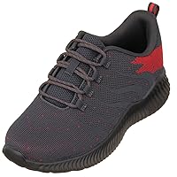 CALTO Men's Invisible Height Increasing Elevator Shoes - Ultra Lightweight Sporty Sneakers - 2.6 Inches Taller