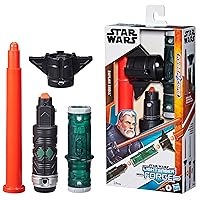 STAR WARS Lightsaber Forge Kyber Core Baylan Skoll, Officially Licensed Orange Customizable Lightsaber, Toys for 4 Year Old Boys and Girls