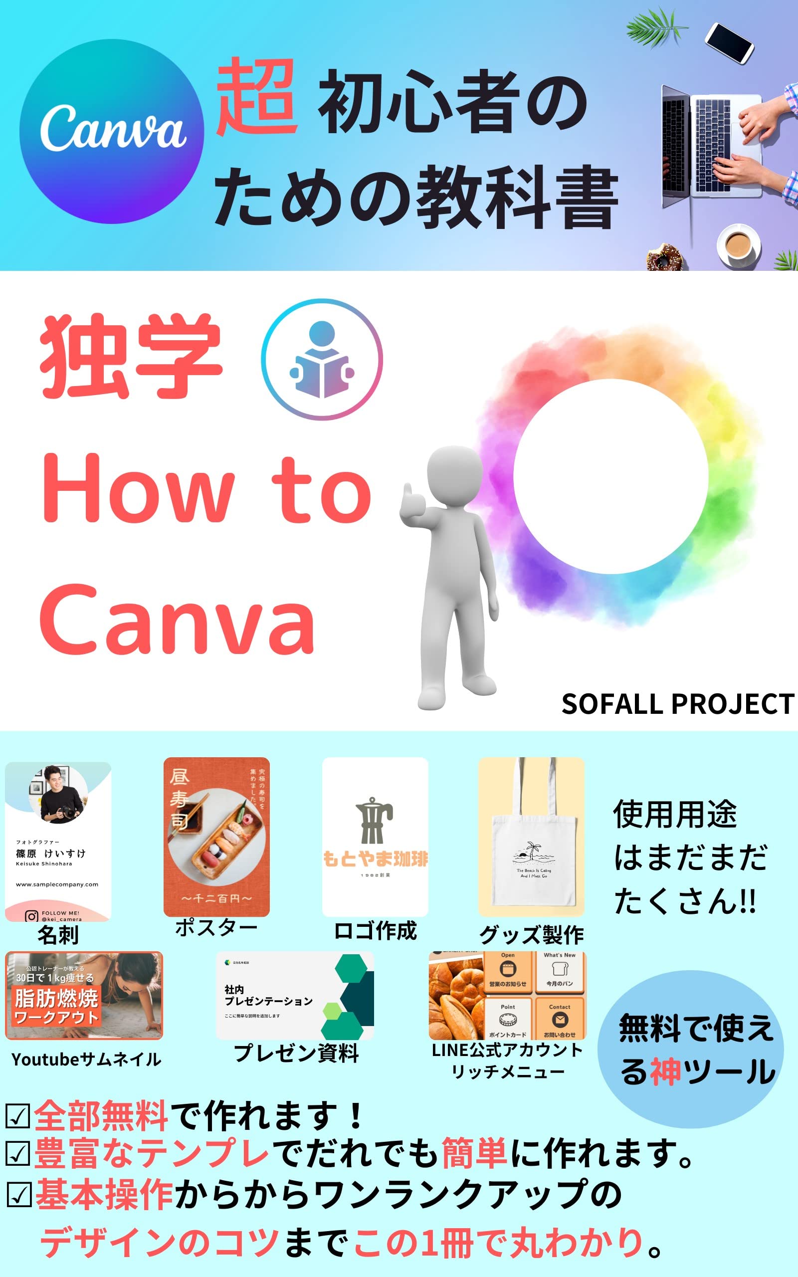dokugaku how to Canva (Japanese Edition)
