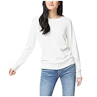 Nautica Women's Sustainably Crafted Super Soft Crew Neck Sweater