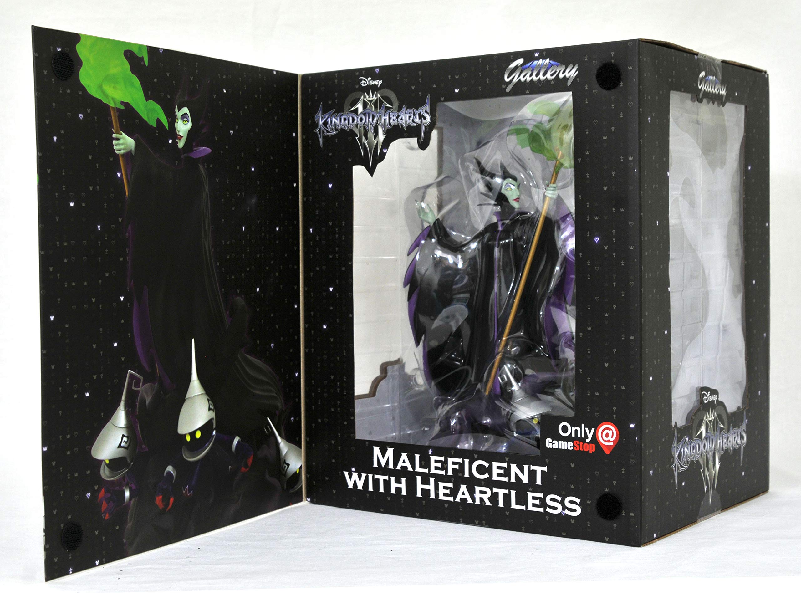 DIAMOND SELECT TOYS Kingdom Hearts III Gallery: Maleficent PVC Figure, Multicolor, 11 inches