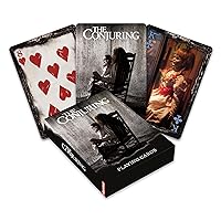 AQUARIUS The Conjuring Playing Cards – The Conjuring Themed Deck of Cards for Your Favorite Card Games - Officially Licensed The Conjuring Merchandise & Collectibles