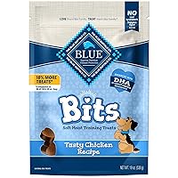 BLUE Bits Natural Soft-Moist Training Dog Treats, Chicken Recipe 19-oz Bag