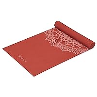 Yoga Mat - Premium 5mm Print Thick Non Slip Exercise & Fitness Mat for All Types of Yoga, Pilates & Floor Workouts (68