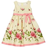 Bonnie Jean Little Girls' Toddler Girls Yellow Linen Dress