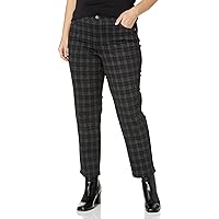 Gloria Vanderbilt Women's Petite Amanda Ponte High Rise Knit Pant