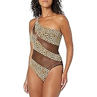 Norma Kamali Women's Snake Mesh Mio One Piece Swimsuit