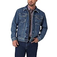 Mens Cowboy Cut Western Unlined Denim Jacket