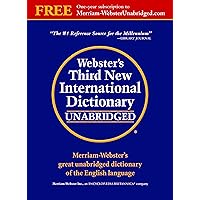 Webster's Third New International Dictionary, Unabridged Webster's Third New International Dictionary, Unabridged Hardcover Kindle