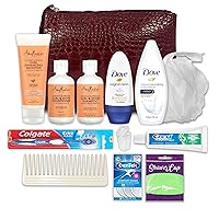 Convenience Kits International Women’s Multicultural 13 pc Travel Kit Featuring: Travel-Size Hair & Body Products (7744)